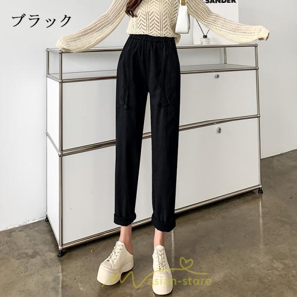 チノ・テーパード・ジョガー・スキニーパン | テーパードパンツ パンツ レディース ボトムス ストレッチ 美脚 コットン ハイウエスト 快適 楽チン 体型カバー 着痩せ 買い物 運動 部屋着 お出かけ スポーツ