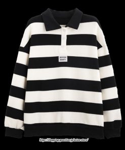 パーカー | トレーナー レディース スウェット 大きいサイズ 韓国 トップス 長袖 おしゃれ 体型カバー Tシャツ ボーダー柄 チュニック 送料無料 20代30代40代50代