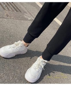 チノ・テーパード・ジョガー・スキニーパン | ジョガーパンツ ロング丈 レディース サルエル カジュアル 無地 ファッション 薄手 ウエストリボン 長ズボン 春秋コーデ スポーツウェア 運動着 スウェット