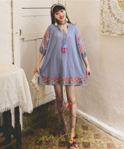 ミニ丈 | ワンピース 大人可愛い 膝上 ミニ 夏 秋 花柄 レディース 花柄 ドレス リゾート きれいめ 10代 20代 30代 40代 お呼ばれ 刺繍 かわいい 50代 小柄 リゾート