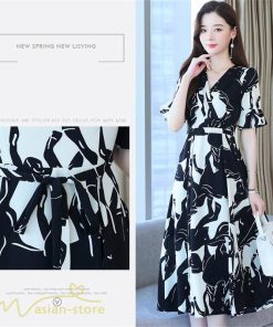 ミディアム | Aラインワンピース 着痩せ レディース カジュアル 半袖 きれいめ サマーワンピース 上品 大きいサイズ ワンピース 20代 ひざ丈 40代 日常感 お出かけ 30代