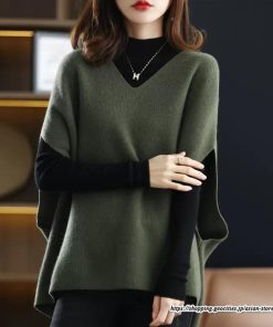 ベスト | ニットレディース プルオーバー Vネック 秋冬 チョッキ 重ね着 秋服 ジレー セーター 着痩せ 上着 ベスト レイヤード 秋コーデ カジュアル 細身