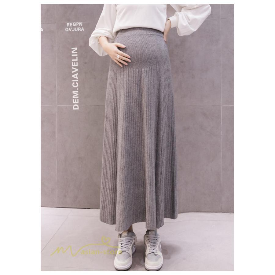 スカート | マタニティ 服 妊婦服 マタニティフレア Aライン着痩せ 産前 産後 マタニティウェア ウエスト調整 フレア 妊婦服 日常感 Aライン