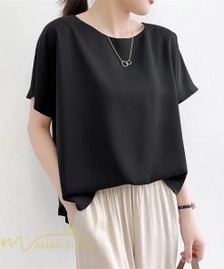 シャツ・ブラウス | トップス シャツ レディース 無地 ファッション カジュアル エレガント 優雅 通勤 OL 上品 オシャレ トップス 女の子 可愛い 体型カバー 夏 5色 着痩せ