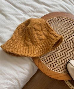 帽子 | ニット バケットハット レディース帽子