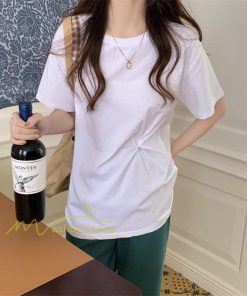 tシャツ・カットソー | Tシャツ カットソー トップス レディース 半袖 無地 春夏新作 オフィス おしゃれ クルーネック シンプル コーデ きれいめ 着痩せ 快適 20代30代40代50代 着回し