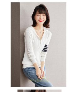 ニット・セーター | カーディガン レディース ニット 上品 カーデ ジャケット シンプル 長袖 秋 冬 秋冬 大人 レトロ風 着痩せ ウール 通勤 カジュアル フード付き 楽チン