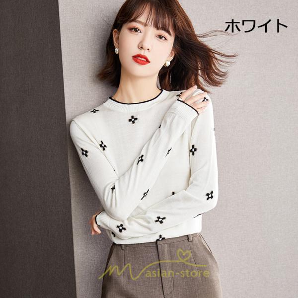 シャツ・ブラウス | ブラウス レディース 長袖 50代 白 シャツ ゆったり トップス きれいめ フォーマル 20代 30代 40代 通勤 刺繍 冬 オシャレ 可愛い ナチュラル 秋 キレイめ 上品