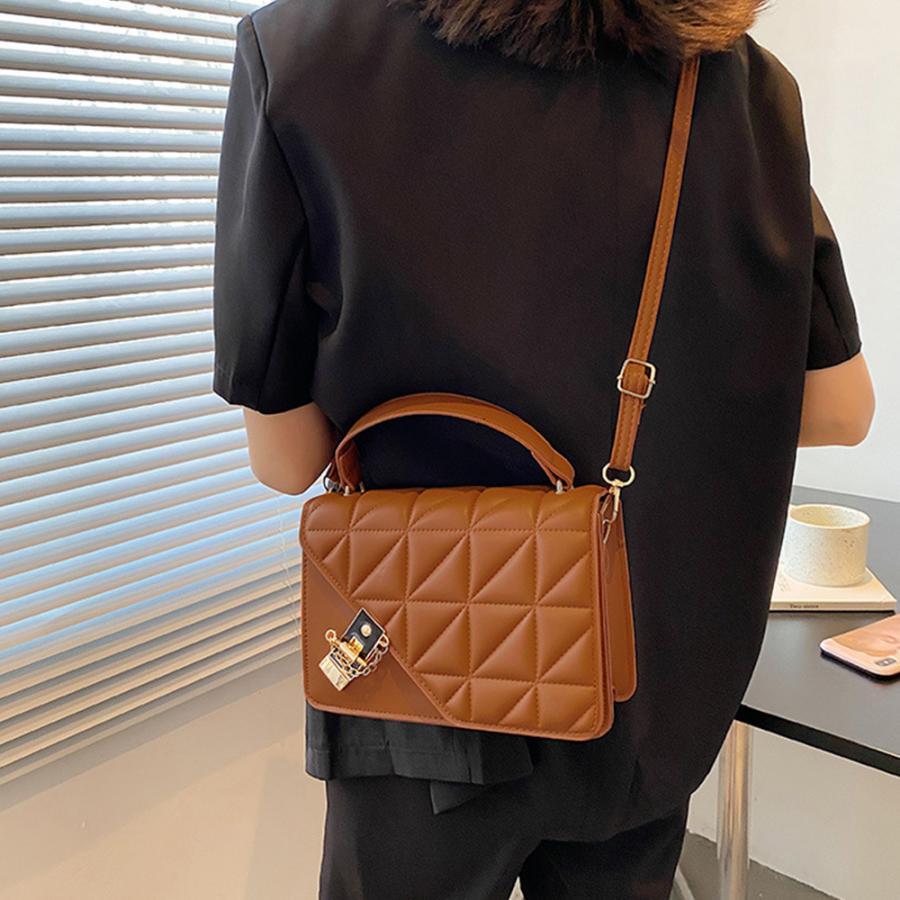 ショルダーバッグ | キルティングバッグショルダー PUレザー