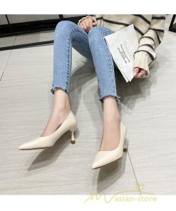 パンプス | 大きいサイズ 走れる ヒール 4cm 6cm レディース 結婚式 通勤 二次会 小さいサイズ ハイヒール ミドルヒール 20.5cm ポインテッドトゥ 26.5cm