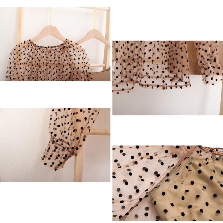 透かし編みトップス | シアーブラウス セットアップ アンサンブル