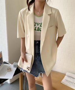 テーラードジャケット | 半袖テーラードジャケットオルチャン夏新作