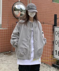 コート・ジャケット | スタジャン レディース ファッション 体型カバー 40代 30代 秋 アウター ジャケット ブルゾン カジュアル 上着 Oversize 長袖 羽織り ライトアウター