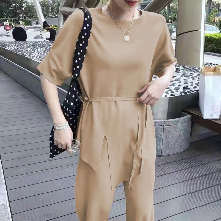 セットアップ | ニット冷感タッチレディース