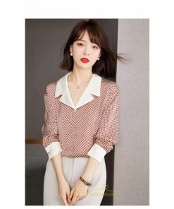 シャツ・ブラウス | ブラウス シャツ レディース トップス オフィス カジュアル 長袖 シフォン 入学式 入園式 卒業式 卒園式 結婚式 母 春 20代30代40代50代 ママ 秋 通勤 冬