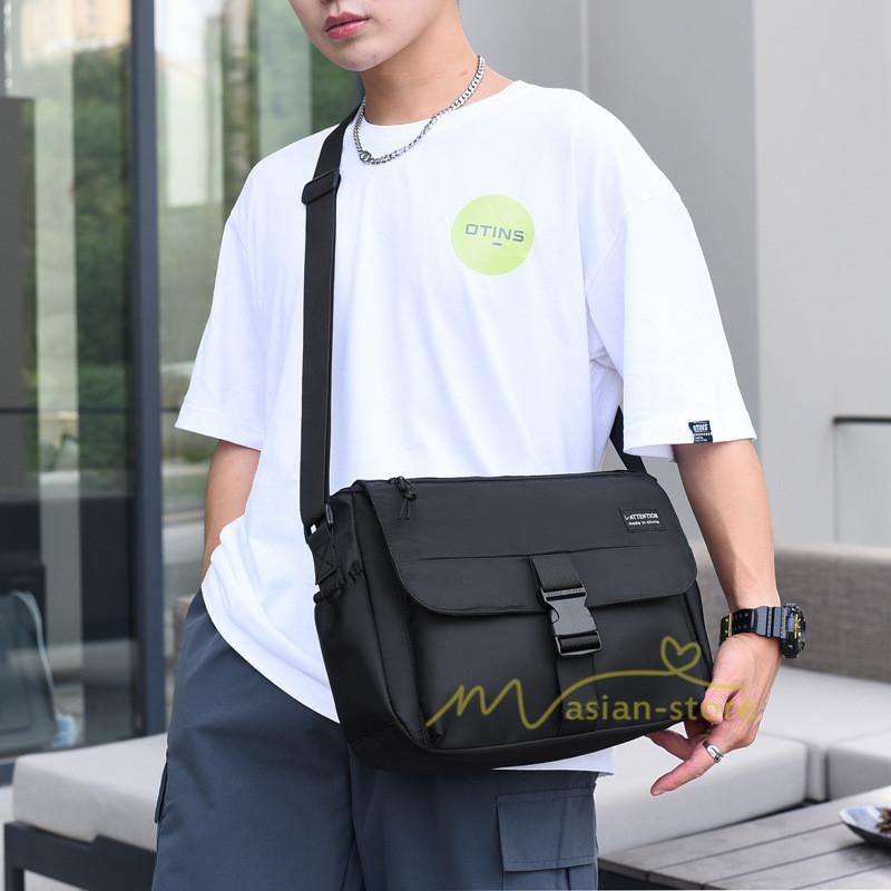 メンズバッグ | ショルダーバッグ メンズ 斜めがけ A4 かばん 2Wayバッグ メッセンジャーバッグ ナイロン 肩掛け 20代30代40代 上品 お出かけ 通勤通学 カジュアル トレンド