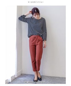 チノ・テーパード・ジョガー・スキニーパン | パンツ 九分丈 ボトムス リラックスパンツ レディース 体型カバー 大きいサイズ 可愛い 秋 冬 きれいめ おしゃれ 人気 カジュアル ベーシック シンプル ゆったり