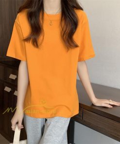 ｔシャツ・カットソー | Tシャツ レディース 半袖 カジュアル ゆったり お洒落 可愛い カットソー クルーネック 20代30代40代50代 通勤通学 着痩せ 春夏 お出かけ 着回し 無地人気 上品