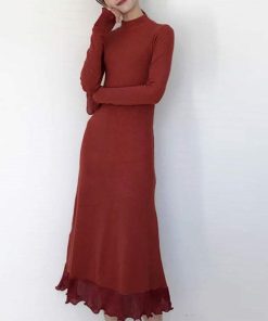 ワンピース | ニットロング レディース秋冬