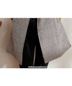 コート・ジャケット | アウター ジャケット テーラード シングル オフィス レディース 秋 20代30代40代50代 ラシャ テーラードジャケット グレンチェック ダブルブレスト