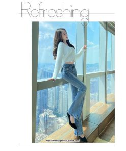 チノ・テーパード・ジョガー・スキニーパン | デニム レディース デニムパンツ パンツ スキニーデニム フレアパンツ 切り替え 着痩せ カジュアル 美脚 秋冬 おしゃれ 送料無料 ボトムス お出かけ カジュアル