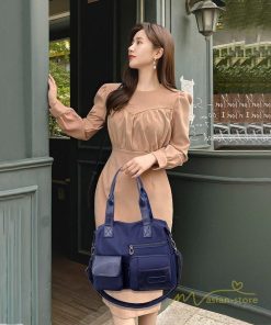 女性用バッグ | ショルダーバッグ レディース 斜めがけ 女の子 軽量 多収納 無地 肩掛けバッグ ママバッグ 2way 大人っぽい カジュアル 旅行 買い物 仕事 通勤 オフィス