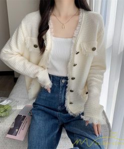 カーディガン | 2022秋冬ニットアウター レディース ニットニット セーター 長袖 羽織り フロントボタン 可愛い トップス 20代40代 通学通勤
