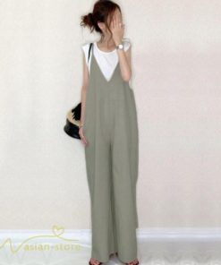 オーバーオール サロペット | オールインワン レディース サロペット シンプル つなぎ きれいめ パンツ 20代 30代 無地 可愛い ロングパンツ 上品 かわいい 5色展開 フリーサイズ シンプル