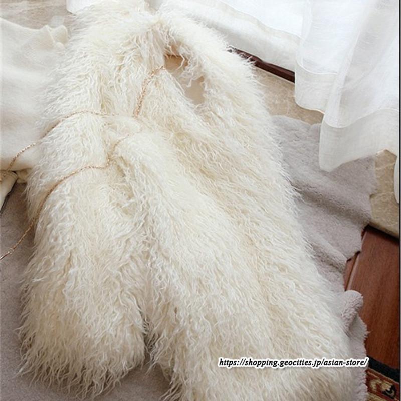 ベスト | ボリュームプードルフェイクファーファー毛皮レディース 冬 フェイクファー 毛皮コート アウター ふわふわ 前開き ノースリーブ