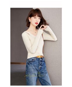 シャツ・ブラウス | ブラウス Tシャツ レディース 長袖 細身 フォーマル オフィス タイト きれいめ 春夏秋 トップス 送料無料 SNS映え 可愛い 着痩せ おしゃれ