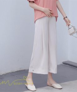 パンツ レギンス | パンツ マタニティ ワイドパンツ 着痩せ 無地 マタニティパンツ ウエスト調整 きれいめ 日常感 春 夏 新作 上品 カジュアル サマーパンツ マタニティウェア