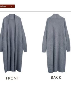 カーディガン | シャギーロングニット韓国風