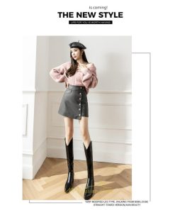 スカート | ミニレザーレディース  タイト 秋 冬 Aライン ハイウエスト おしゃれ フェイクレザー 新作 オシャレ 2022 可愛い 着痩せ