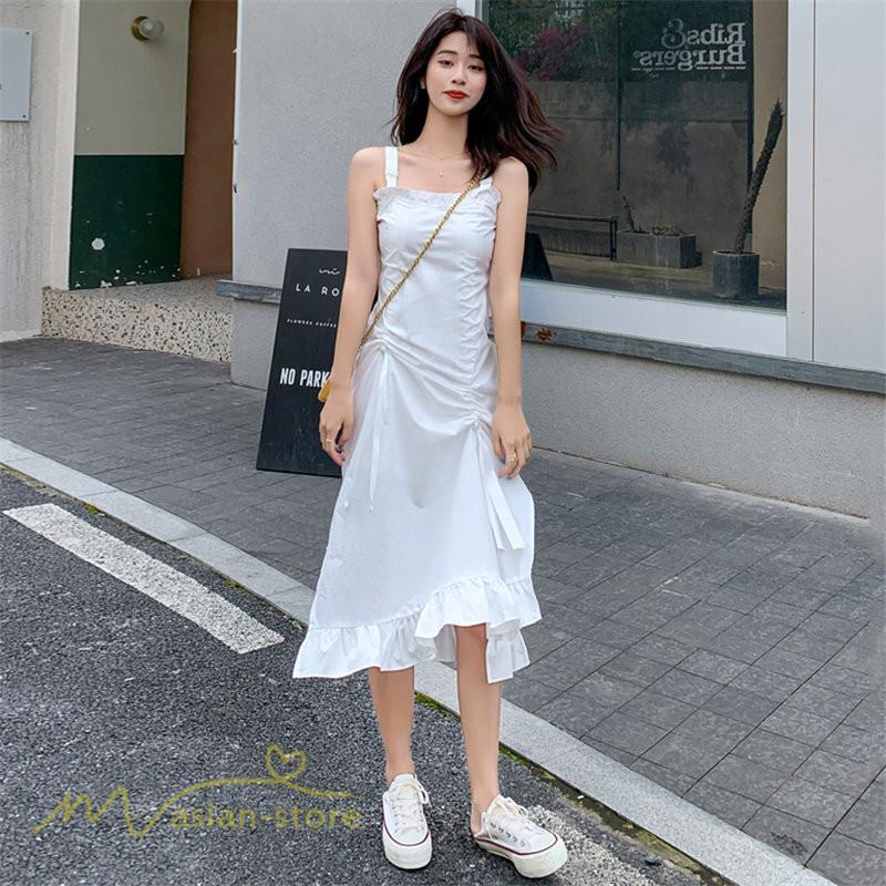 マキシ | サマーワンピース ワンピース レディース 着痩せ ノースリーブ ひざ下 カジュアル 韓国風 無地 気質 可愛い 通勤通学 ロングワンピース 20代30代40代 夏 大人