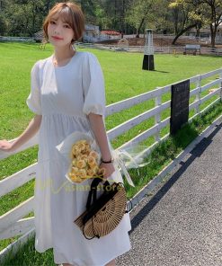 マキシ | ワンピース レディース 春夏 半袖ワンピース 40代 キレイめ ロングワンピース 無地 Aラインワンピース ゆったり オシャレ 20代30代 シンプル 韓国風 通勤 着痩せ