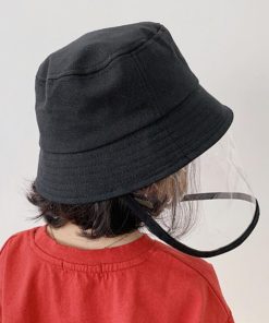 （子供）その他 | サファリハット キッズ 取り外し可能 日よけ帽子 バケットハット 保育園 帽子 男女兼用 折りたたみ フェイスシールド【ネコポス