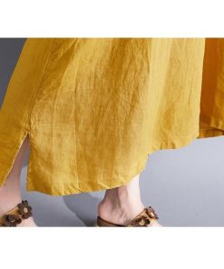 マキシ | キャミソールワンピース リネンワンピース ロングワンピース Aラインワンピース ワンピース キャミソール 大人 20代30代 無地 通学通勤 可愛い 夏秋物