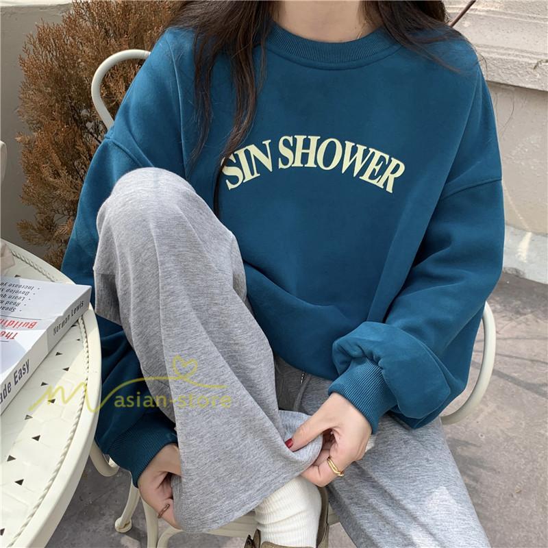 パーカー | トレーナー レディース 長袖トレーナー ゆったり トップス プルオーバー 40代 50代 英字 秋冬コーデ スウェット カジュアル 20代 30代 Tシャツ お出かけ