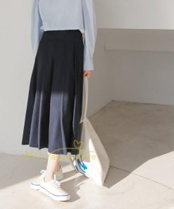 スカート | 春 夏 レディース ボトムス ロング膝下 プリーツマキシ大人 20代 30代 40代 OL ママ カジュアル 母 着痩せ 上品 通勤通学