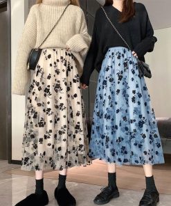 フレアスカート | チュールスカート 春秋夏冬 2層チュール