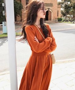 ワンピース | ニットプリーツワンピースレディースニット