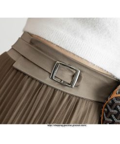 スカート | レディース 春秋 チュール美脚 プリーツロングAライン 体型カバー ボトムス おしゃれ 大人 通勤 お出かけ オシャレ