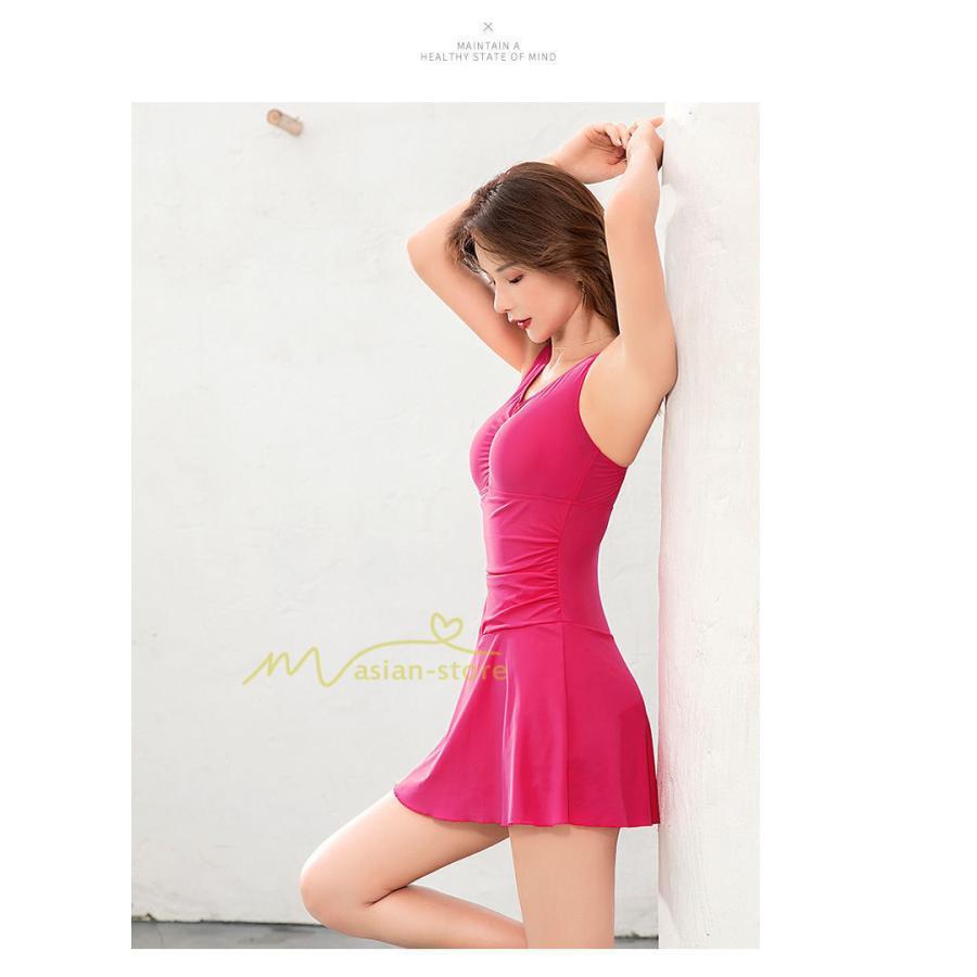 水着 | レディース ワンピース 20代 30代 40代 体型カバー ぽっちゃり 露出控えめ バッククロス 黒 セクシー リゾート 体型カバー 着痩せ 温泉水着 カジュアル