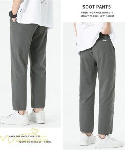 チノパン | テーパードパンツ メンズ パンツ 無地 ロング 薄手 サマーパンツ 着痩せ 上品 大きいサイズ ウエストゴム メンズパンツ 春 夏 秋 メンズスタイル お出かけ