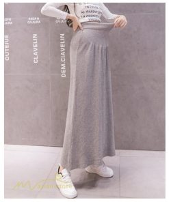 スカート | マタニティ秋 冬 フレア Aライン マタニティウェア 無地 ロング丈 ウエスト調整 カジュアル 産前 妊婦服 産後 ロングスカート