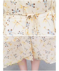 ミディアム | Aラインワンピース レディース ワンピース 着痩せ 上品 ハイウエスト サマーワンピース おしゃれ ゆったり Vネック 20代 30代 通勤 通学 お出かけ 40代 韓国風