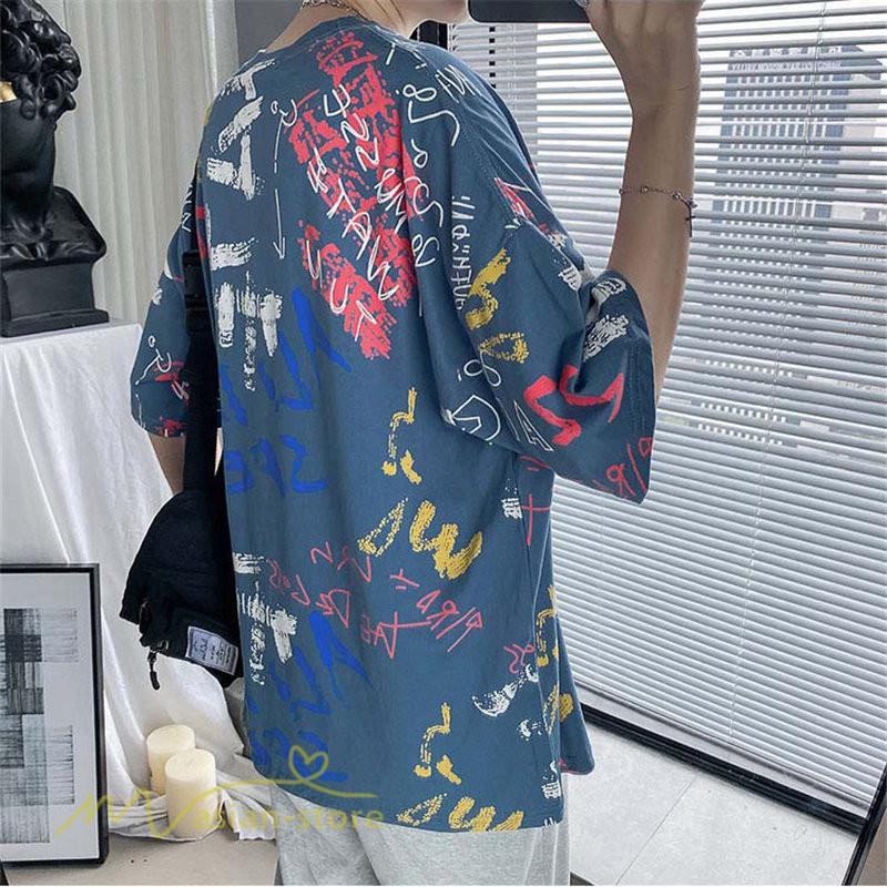 Tシャツ | メンズ 半袖夏 サマー トップス カットソー クルーネック カッコウイイ ゆったり おしゃれ 20代 トップス 大きいサイズ メンズスタイル 30代
