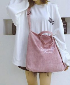 ショルダーバッグ | キャンバスバッグ レディース 刺しゅう 2way 大容量 トートバッグ