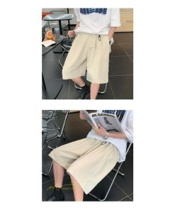 ハーフパンツ ショート | メンズ ハーフパンツ 5分袖 ワイドパンツ ボトムス 夏コーデ 新作 薄手 ゆったり おしゃれ 無地 XXL 着回し カジュアル 上品 お出かけ アウトドア ひざ丈 日常感