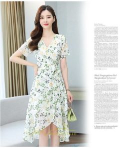 マキシ | ワンピース レディース 夏ワンピース シフォンワンピース 体型カバー 着痩せ 韓国風 30代 40代 50代 通勤 OL おしゃれ デート 2022 お出かけ 新作 キレイめ